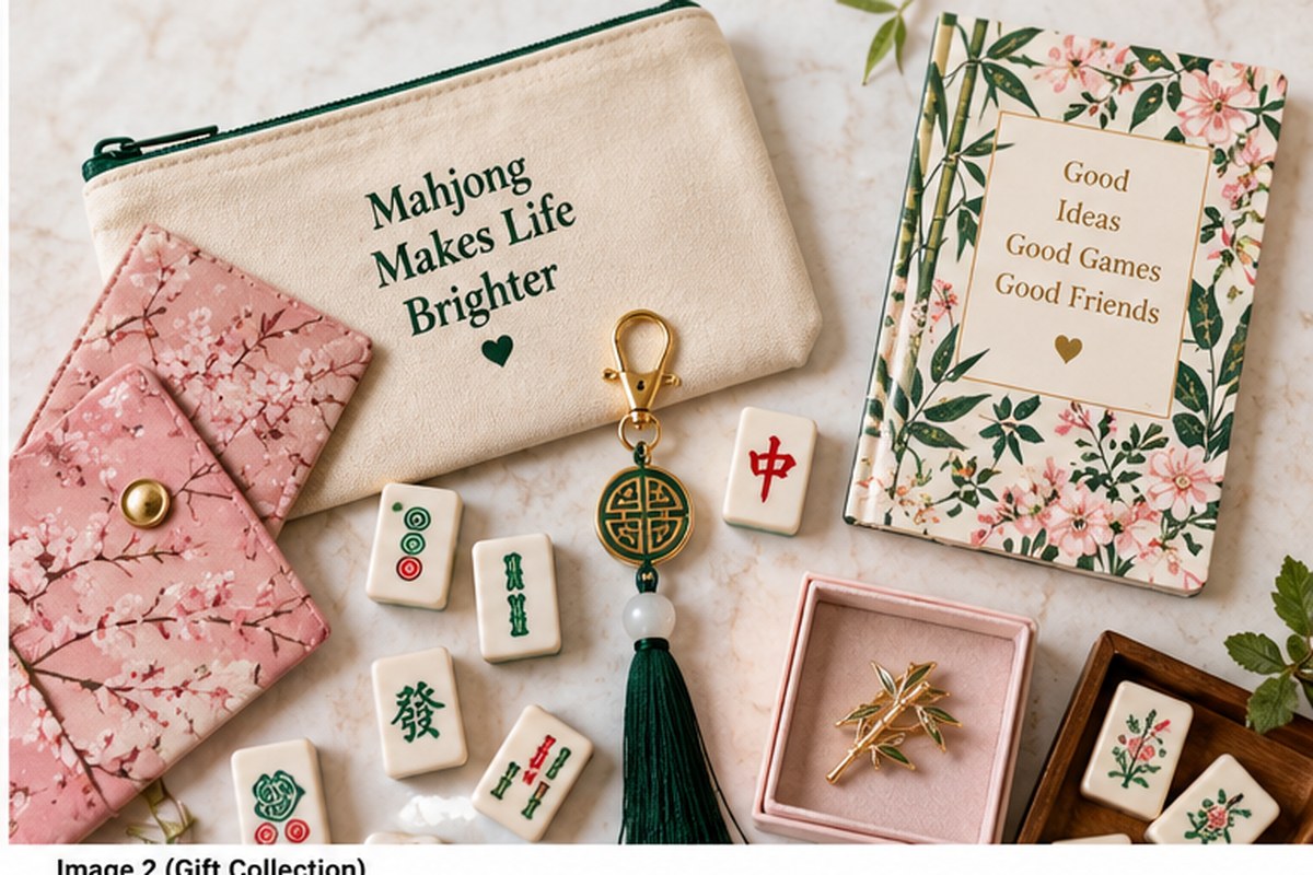 Mahjong gift collection set