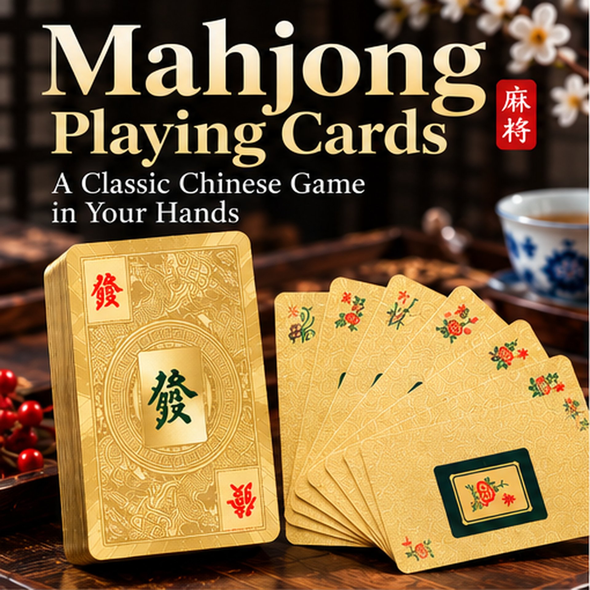 Mahjong Playing Cards – A Classic Chinese Game Reimagined